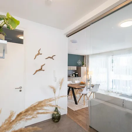 Hello Holidays Residenz - Sturmfrei - Terrasse - Sauna - Parkplatz 公寓 巴德茨维什安