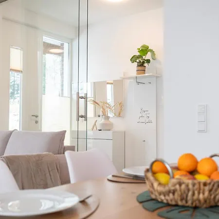 公寓 Hello Holidays Residenz - Sturmfrei - Terrasse - Sauna - Parkplatz